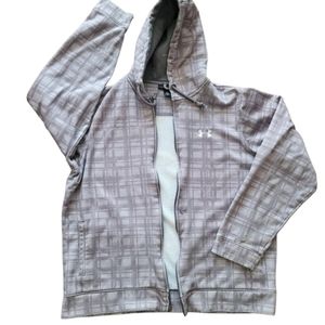 Under Armour Hooded Fleece Sweater Size Large in Grey